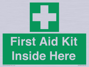 First Aid Kit Inside Here